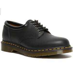 DR MARTENS #8053 NAPPA LEATHER CASUAL LACE UP UNISEX SHOES IN BLACK. Sz M-9/W-10